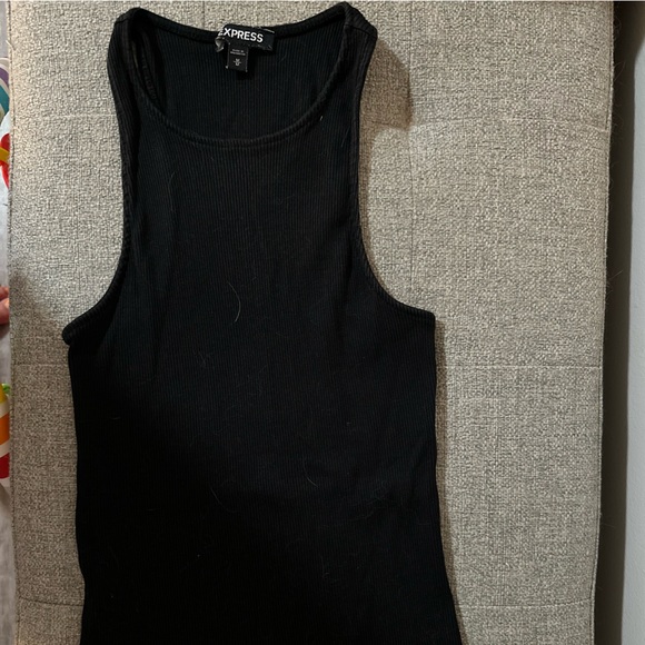 Express Ribbed Tank Tops - Picture 2 of 5